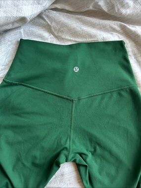 Lululemon Align High-Rise Pant 25” Everglade Green Size EUC